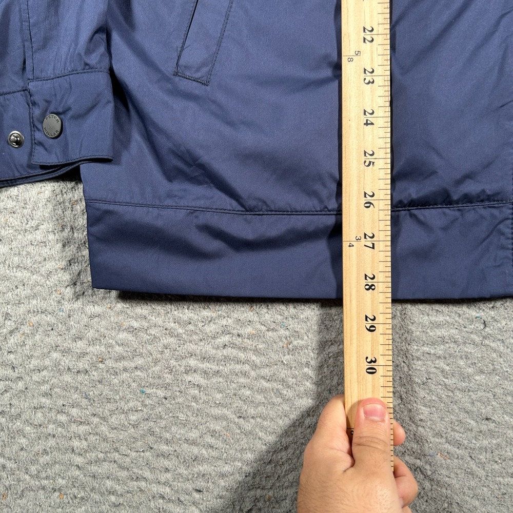 Peter Millar Jacket Mens XL Blue Full Zip Hartford Windbreaker Bomber Pockets - Picture 8 of 12